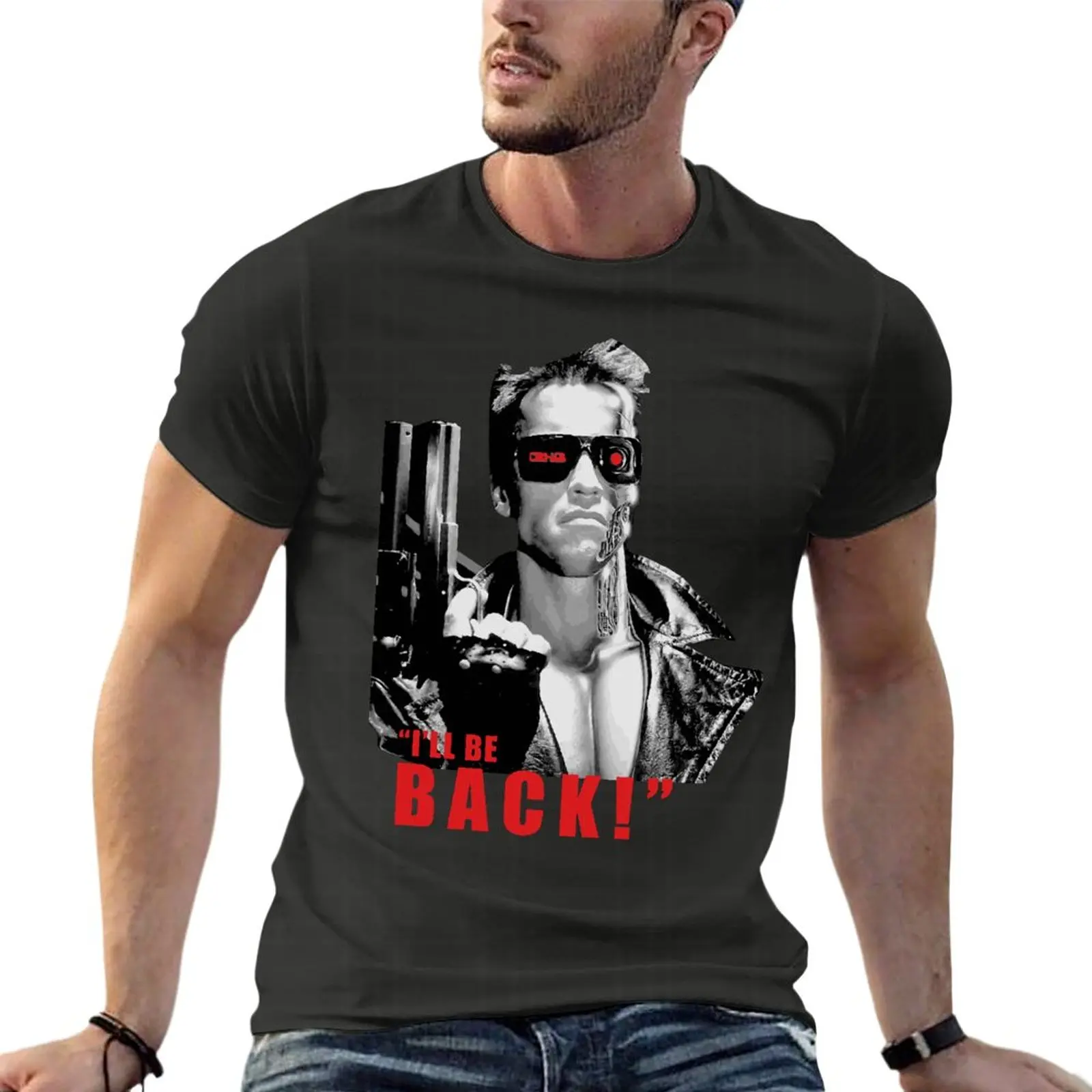 Street Fashion Jersey - Terminator I'Ll Be Back Arnold Oversize