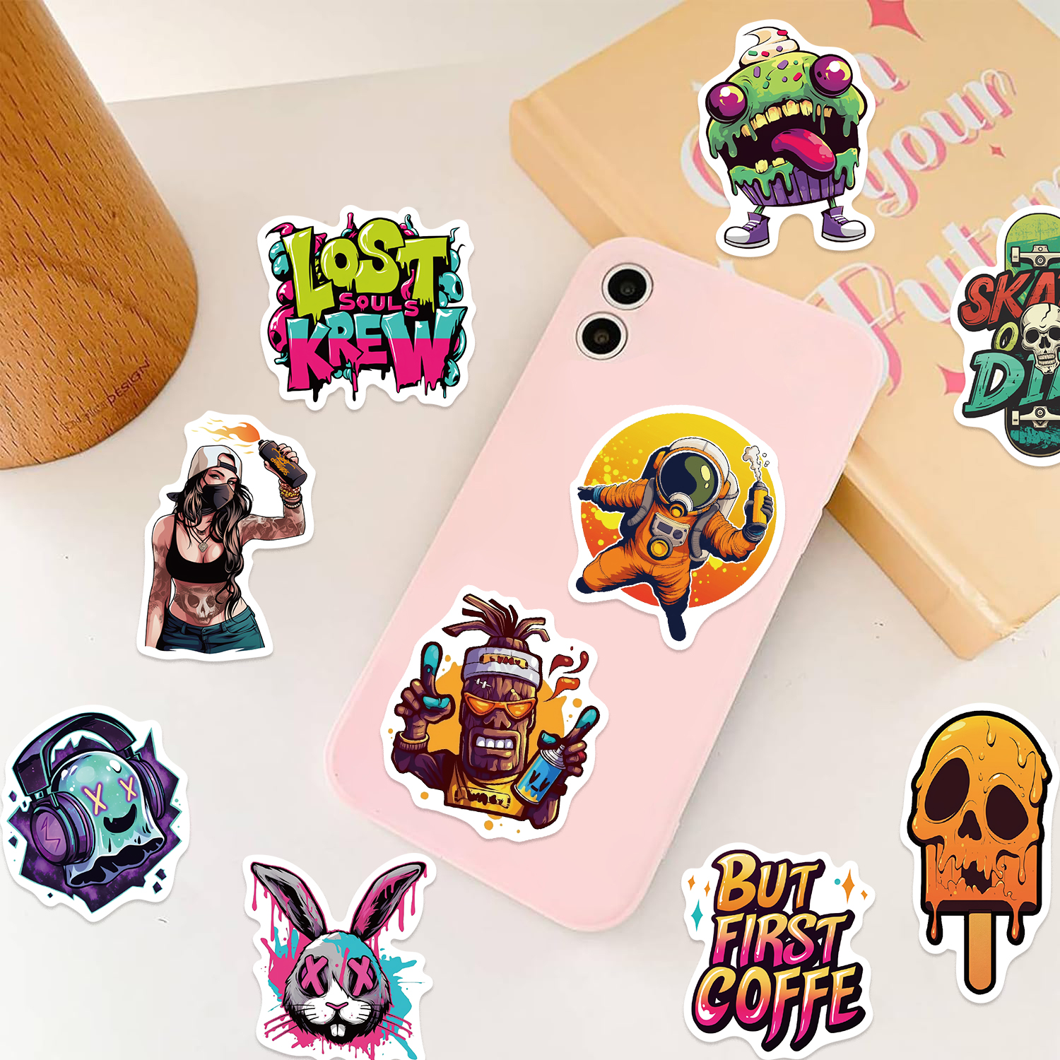50pcs Fashion Personalized Str – Street Fashion Graffiti recenzja i cena