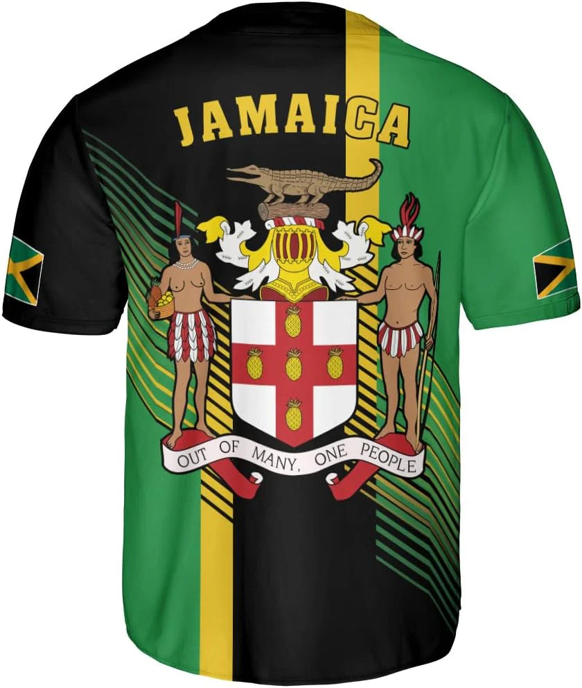 Personalized Name Jamaica Desi – Street Fashion Jersey recenzja i cena
