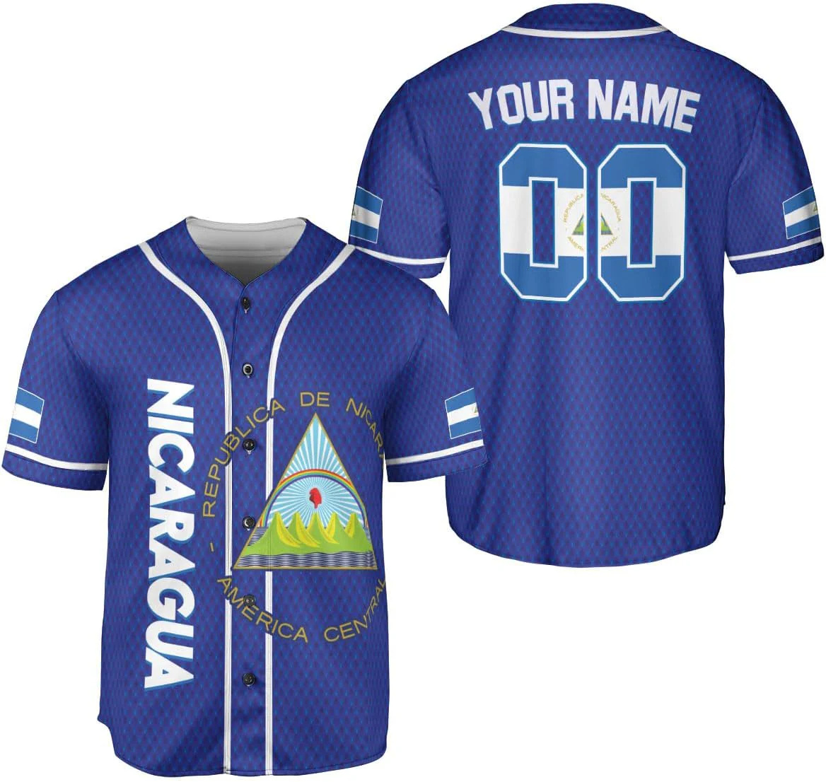 Personalized Name Nicaragua De – Street Fashion Jersey recenzja i cena