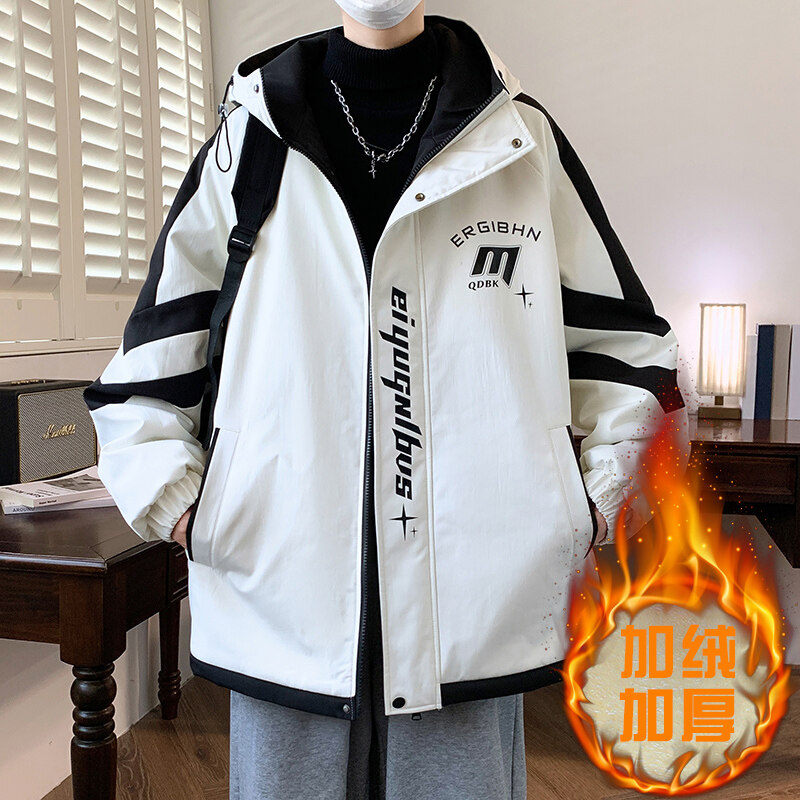 Fashion Men's Fleece Thick War – Street Fashion Youth recenzja i cena