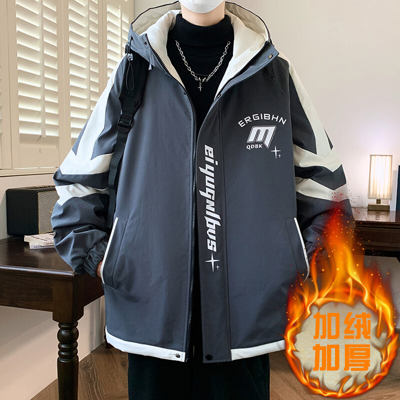Fashion Men's Fleece Thick War – Street Fashion Youth recenzja i cena