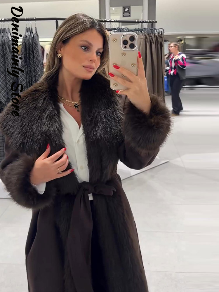 Fashion Luxury Faux Fur Trimme – Street Fashion Necklace recenzja i cena