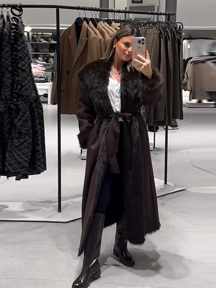 Fashion Luxury Faux Fur Trimme – Street Fashion Necklace recenzja i cena