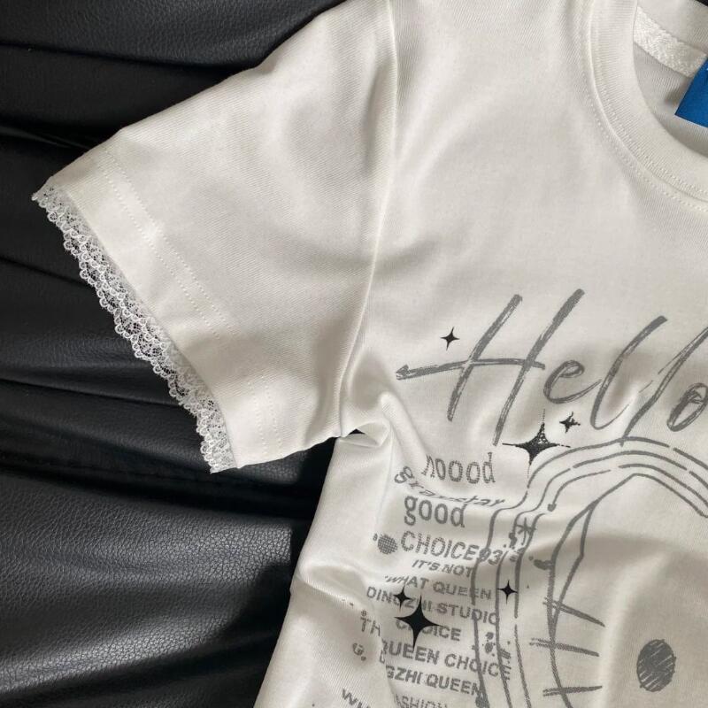 Summer Women's New Sweet Cool  – Street Fashion Jersey recenzja i cena