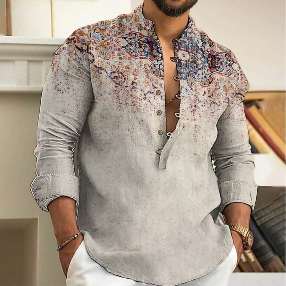 Men's Spring Muslim Men Clothi – Street Fashion Graffiti recenzja i cena