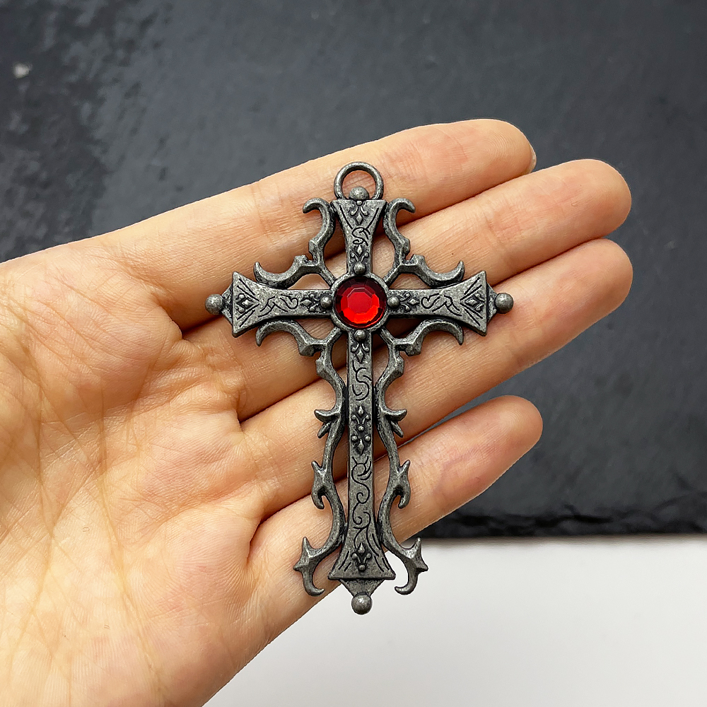 2 pieces of retro punk hollow  – Street Fashion Necklace recenzja i cena