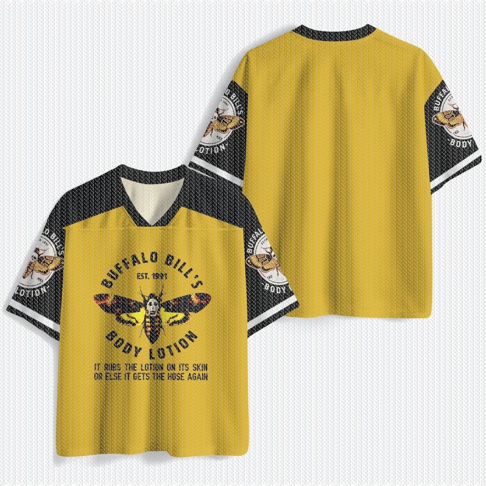 V Neck Yellow Black Mesh Jerse – Street Fashion Jersey recenzja i cena