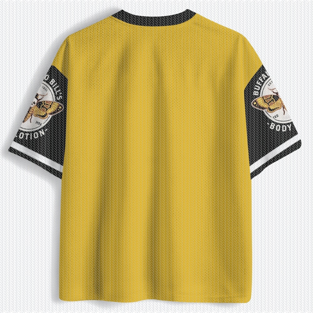 V Neck Yellow Black Mesh Jerse – Street Fashion Jersey recenzja i cena