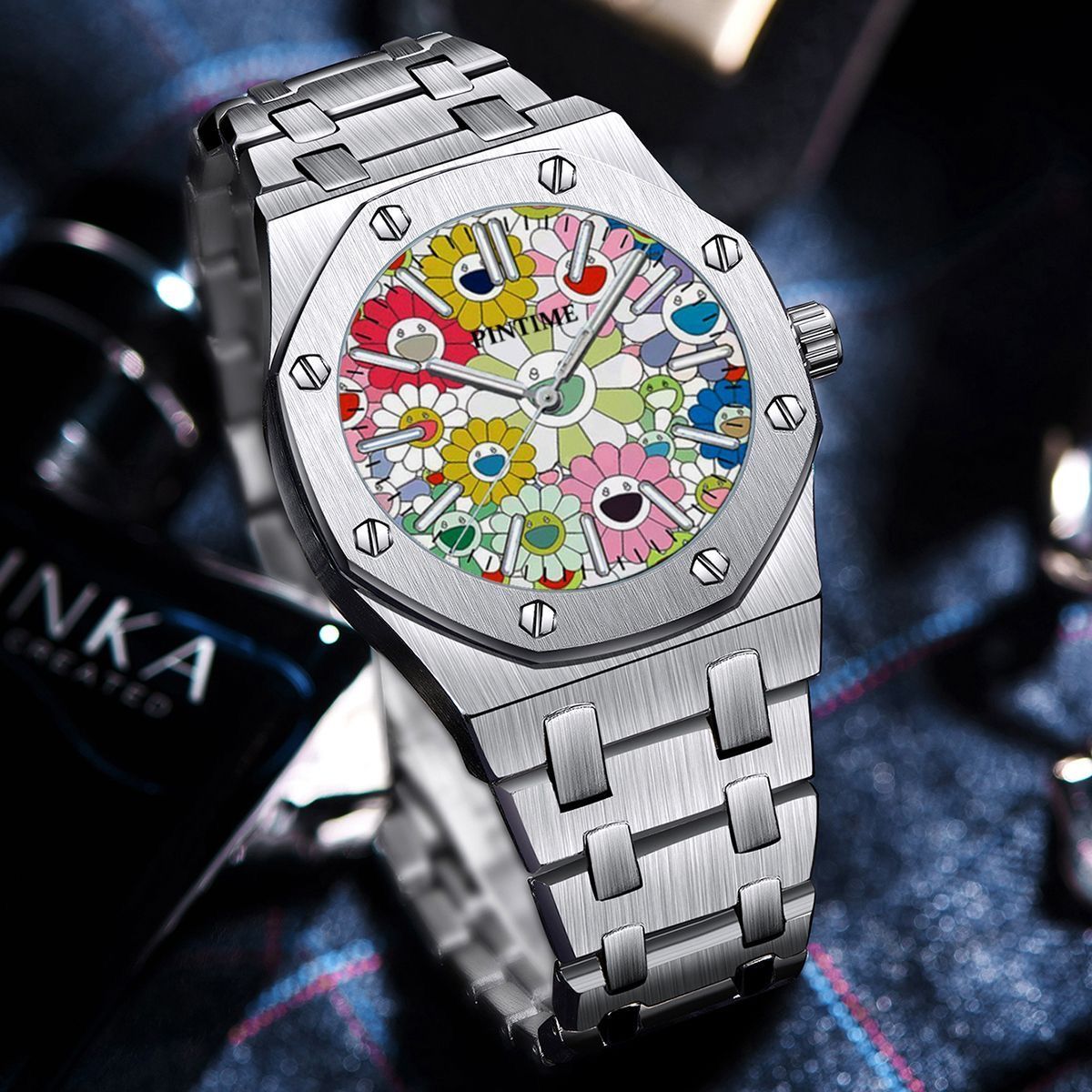 Trendy Sunflower Graffiti Men' – Street Fashion Graffiti recenzja i cena