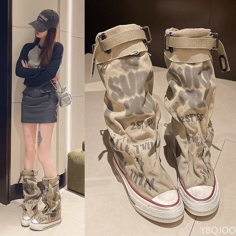 2026 New Retro Flat Graffiti S – Street Fashion Graffiti recenzja i cena