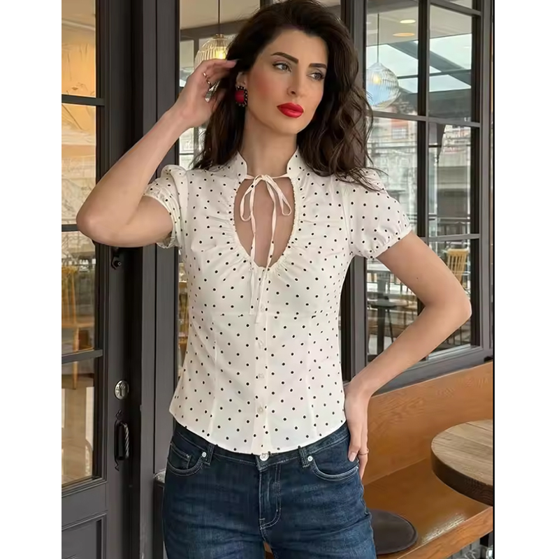 Women's Shirts Blouses Summer  – Street Fashion Youth recenzja i cena
