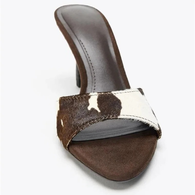 High Quality Suede Thin Heeled – Street Fashion Graffiti recenzja i cena