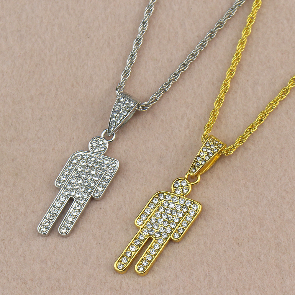 Hip Hop Necklace Stainless Ste – Street Fashion Necklace recenzja i cena