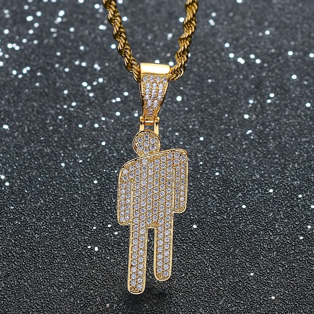 Hip Hop Necklace Stainless Ste – Street Fashion Necklace recenzja i cena