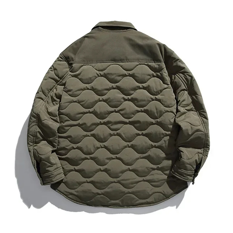 Vintage Cotton Jacket Men's Wi – Street Fashion Erkek recenzja i cena