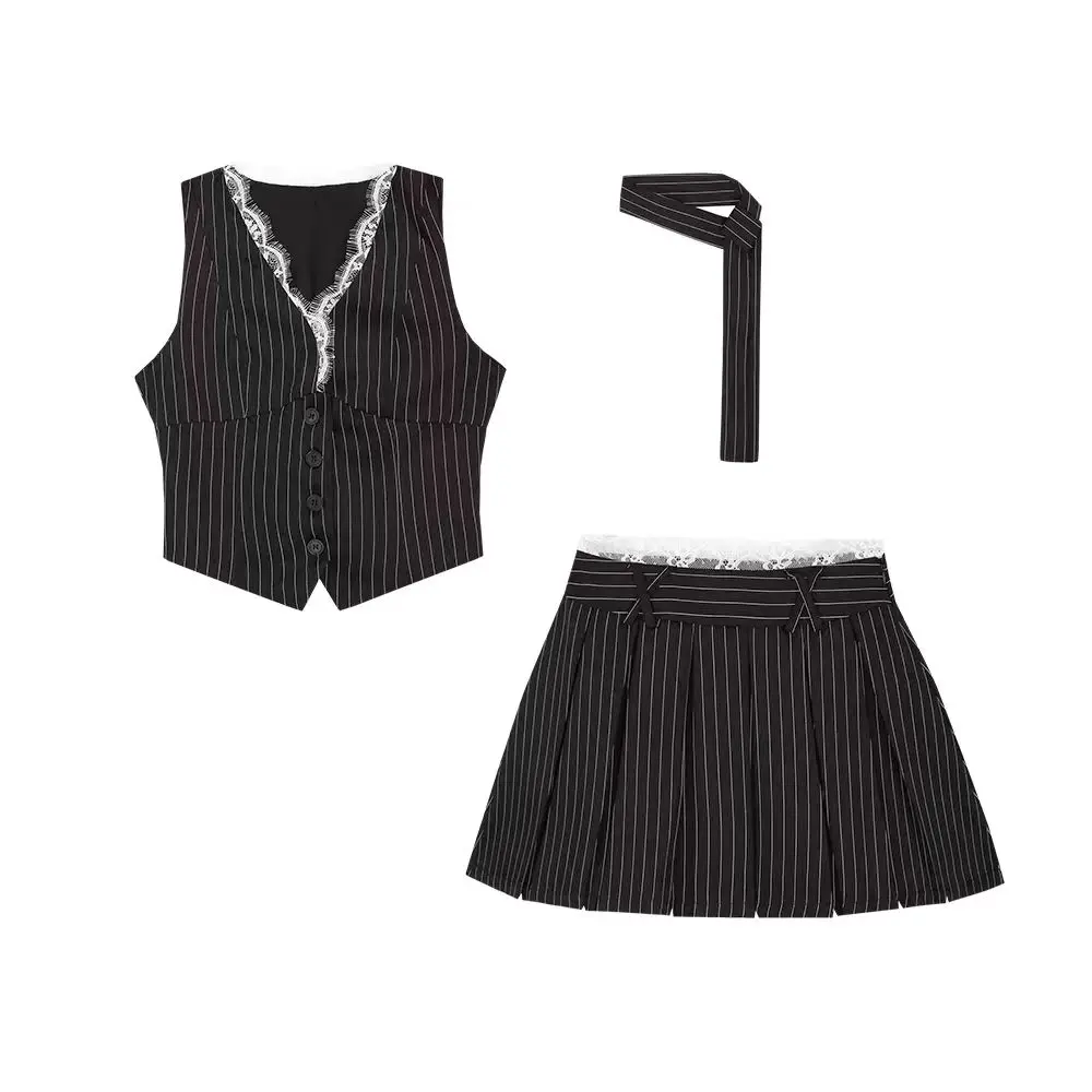 Sexy Lace Retro 2 Pieece Set W – Street Fashion Necklace recenzja i cena