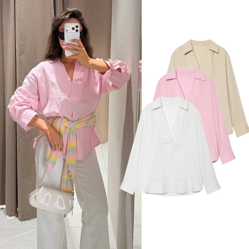 Autumn New Women's Shirts 2026 – Street Fashion Youth recenzja i cena