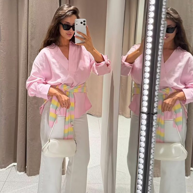 Autumn New Women's Shirts 2026 – Street Fashion Youth recenzja i cena