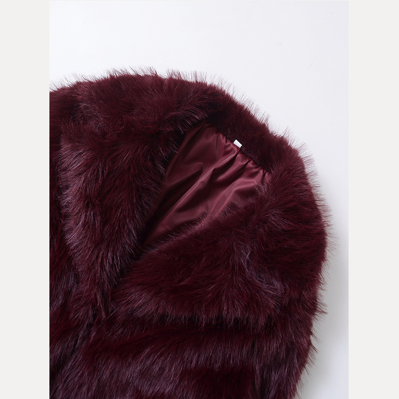 Spring 2025 Women's Faux Fur E – Street Fashion Youth recenzja i cena