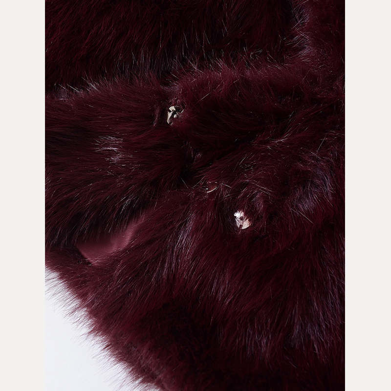 Spring 2025 Women's Faux Fur E – Street Fashion Youth recenzja i cena