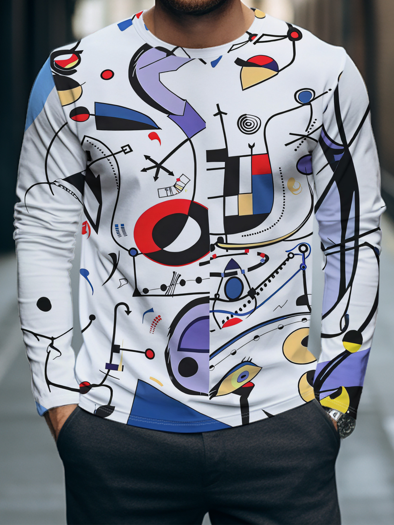 Colorful abstract graffiti lon – Street Fashion Graffiti recenzja i cena