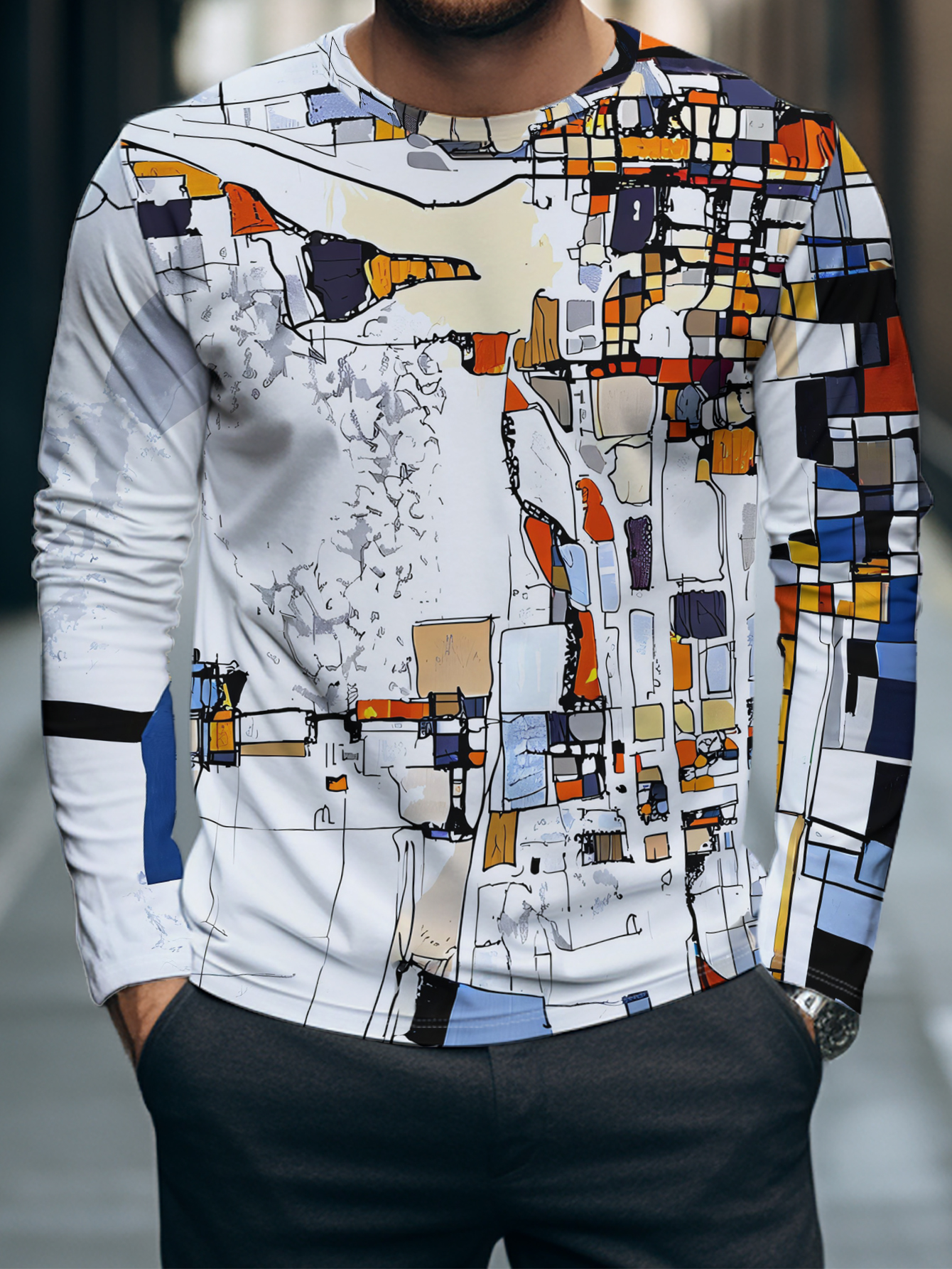 Colorful abstract graffiti lon – Street Fashion Graffiti recenzja i cena