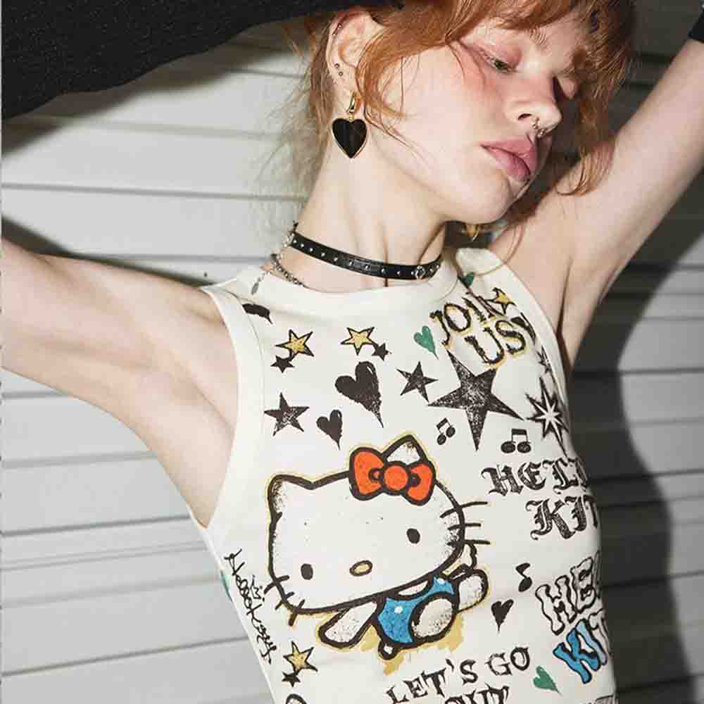 Sanrio Hello Kitties Women's C – Street Fashion Necklace recenzja i cena