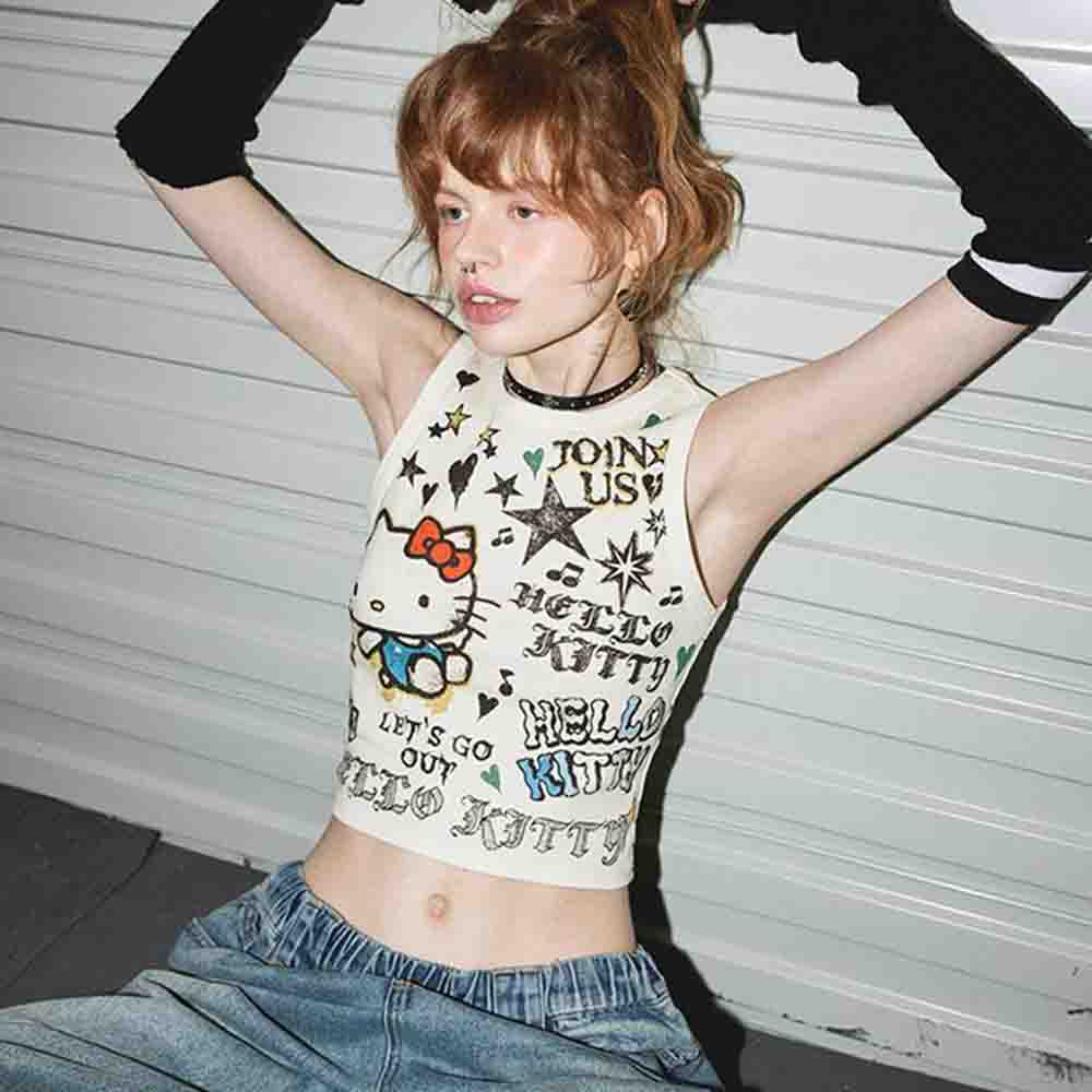 Sanrio Hello Kitties Women's C – Street Fashion Necklace recenzja i cena
