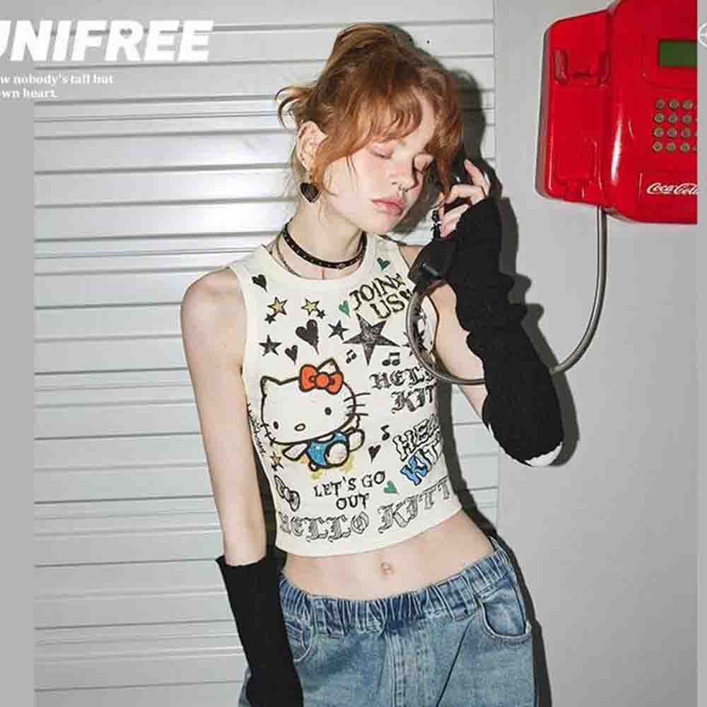 Sanrio Hello Kitties Women's C – Street Fashion Necklace recenzja i cena