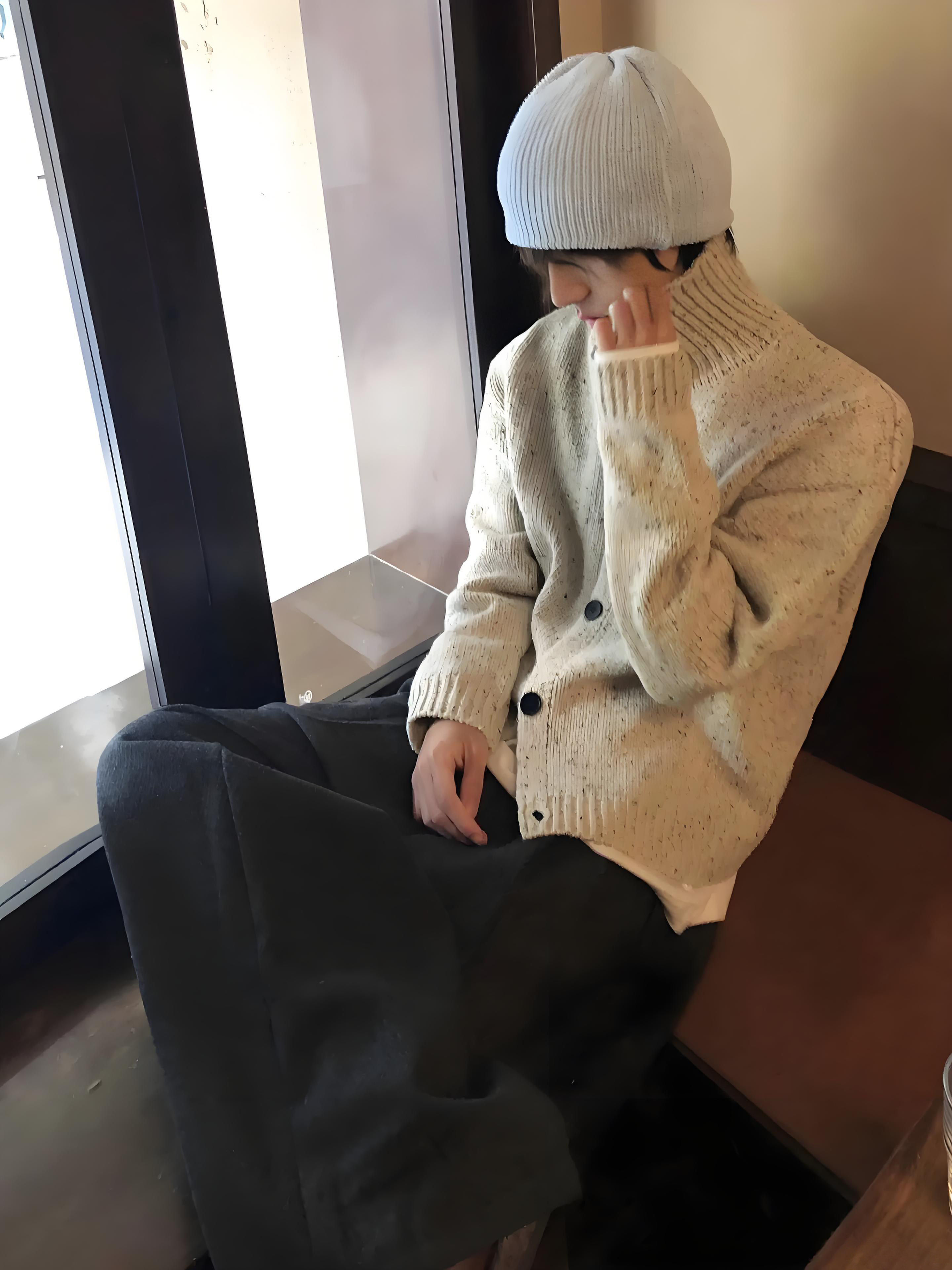 Fur Collar Pullovers Blancos M – Street Fashion Youth recenzja i cena