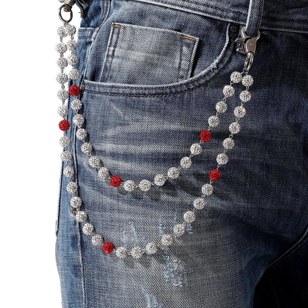 Harajuku Street Hip Hop Trouse – Street Fashion Necklace recenzja i cena