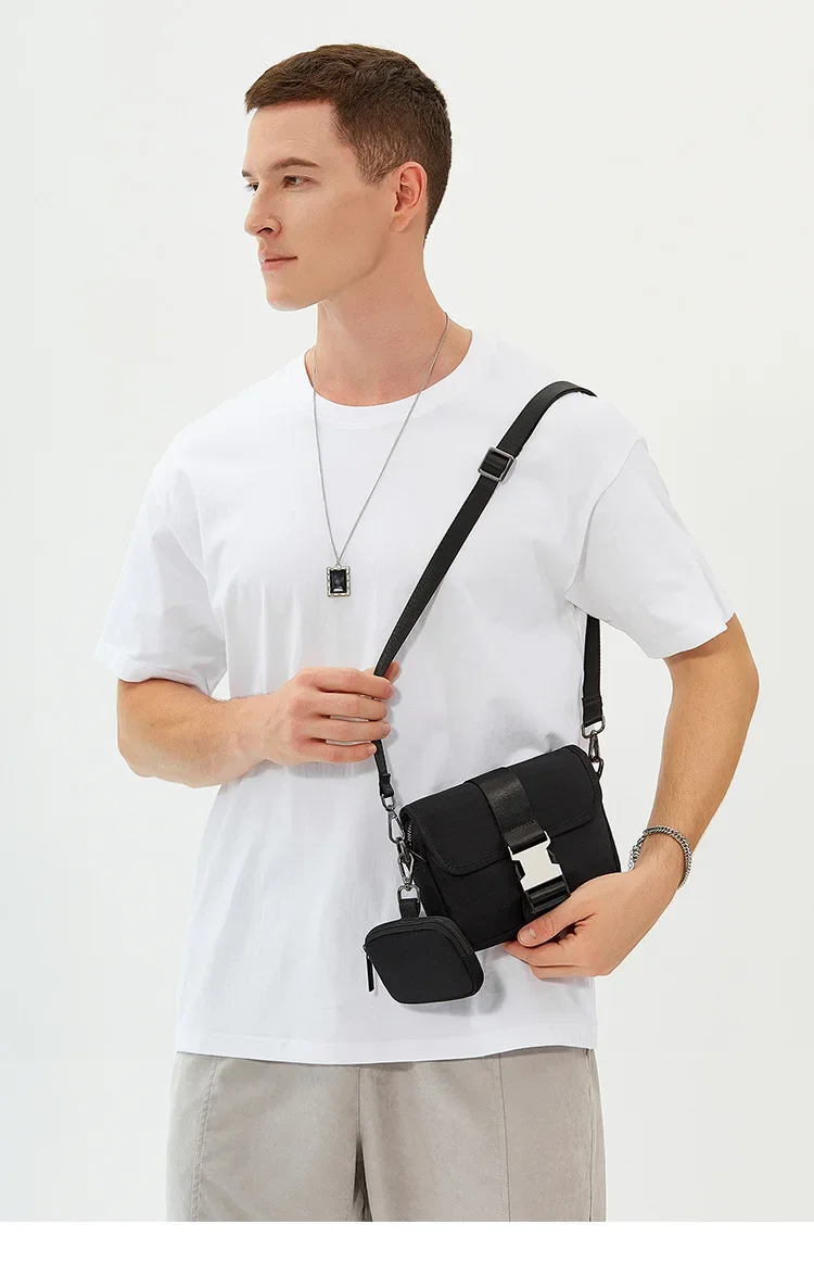 Men's Crossbody Phone Bag, Fas – Street Fashion Youth recenzja i cena