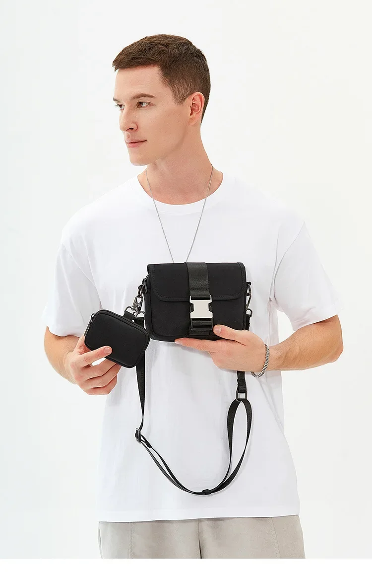 Men's Crossbody Phone Bag, Fas – Street Fashion Youth recenzja i cena