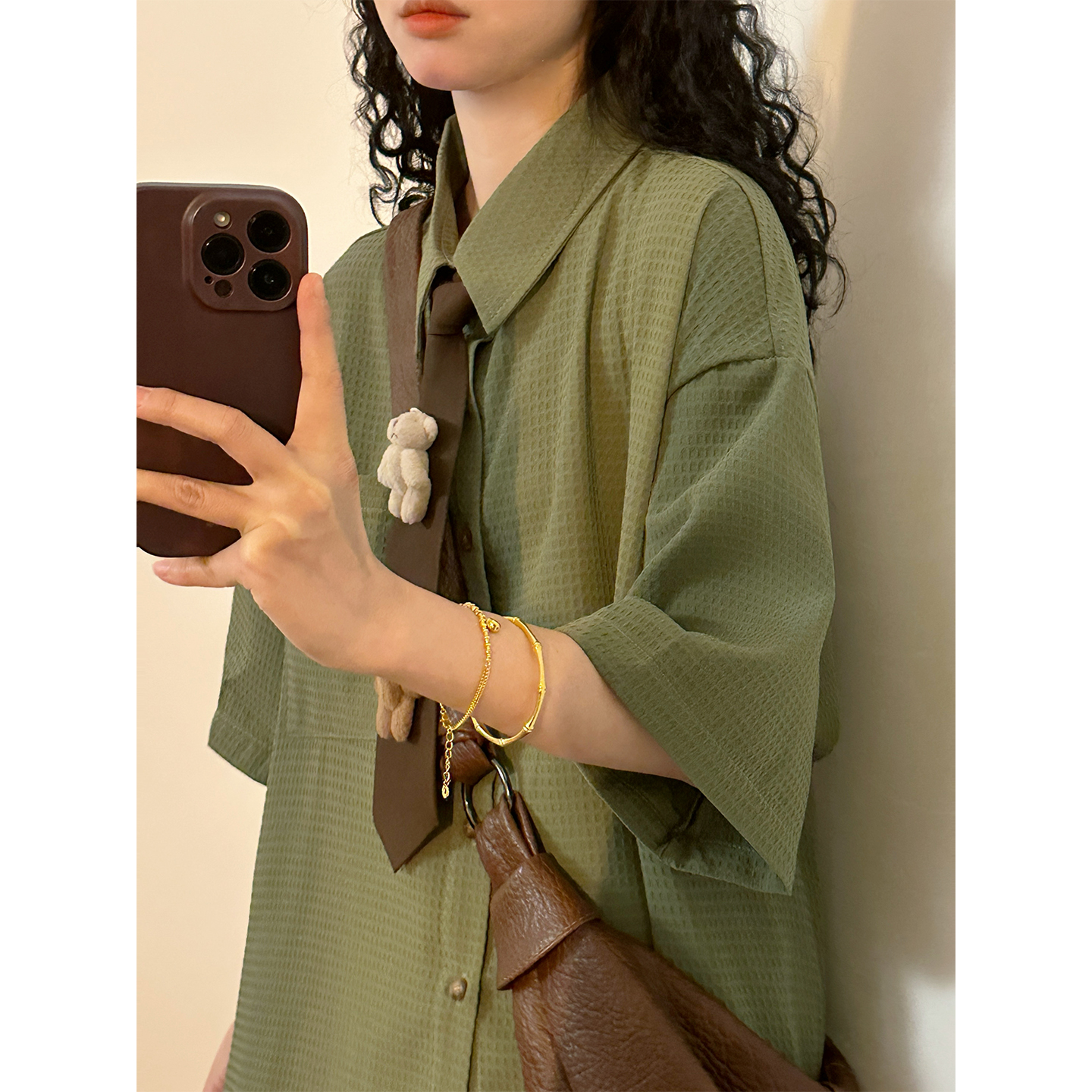 Street Style Loose Fit Bear Ti – Street Fashion Youth recenzja i cena