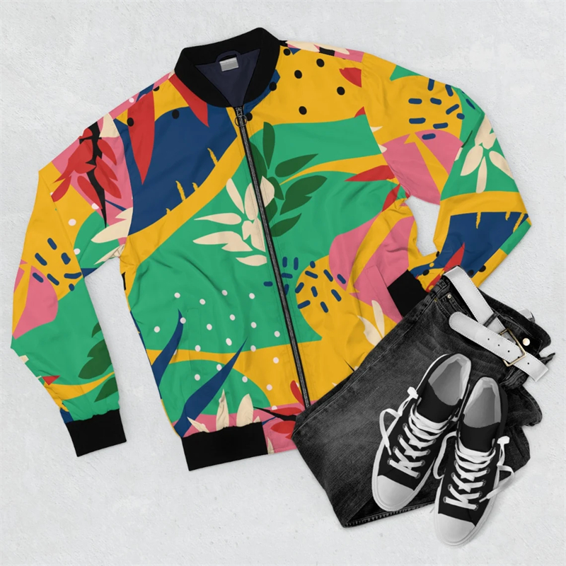 New Men's Jacket African Style – Street Fashion Graffiti recenzja i cena
