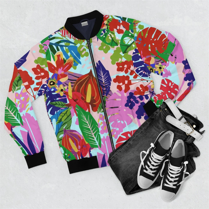 New Men's Jacket African Style – Street Fashion Graffiti recenzja i cena